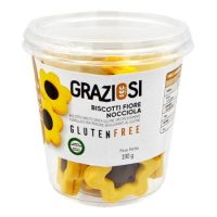 Laboratorio Graziosi Biscotto Fiore con Crema alla Nocciola 190 gr.
