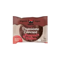 Kookie Kat Cookie ricoperto al Cioccolato con burro d'arachidi Senza Zucchero 50gr.
